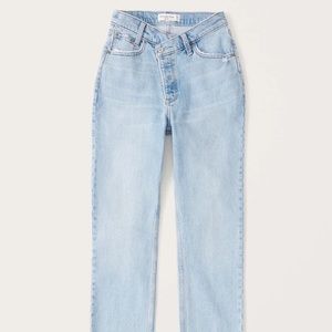 Abercrombie dad jeans Curve Love
